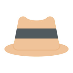 Hat icon vector image. Can be used for Trekking.