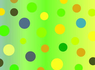abstract background with colorful dots