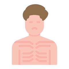 Hunger icon vector image. Can be used for Homeless.