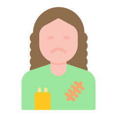 Poor icon vector image. Can be used for Homeless.