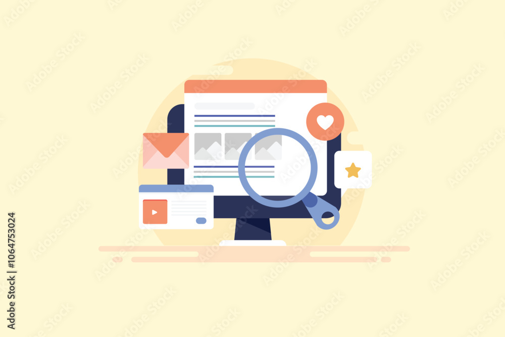 Poster search engine optimization and website ranking development e-business promotion technology, automate