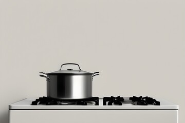 Chef Cooking Isolated on White Background   Generative AI illustration