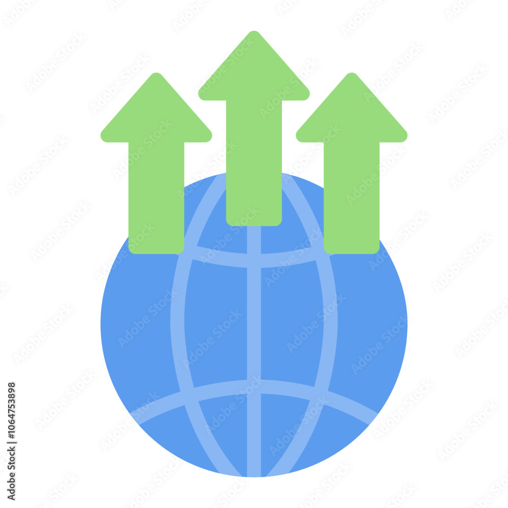 Poster export icon vector image. can be used for supply chain.