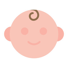 Baby icon vector image. Can be used for Child Adoption.