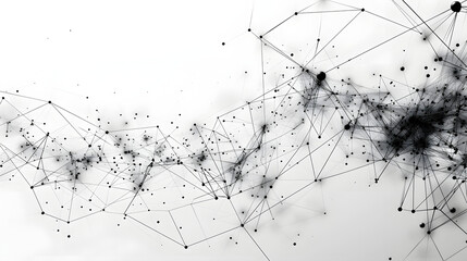 Geometric background of connected lines and points