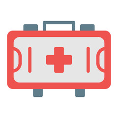 First Aid Kit icon vector image. Can be used for Shooting.