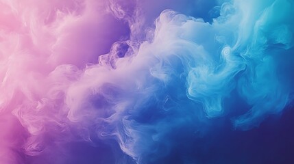 Abstract phone wallpaper with flowing gradient colors, soft transitions of blue and purple, smooth textures, minimal design