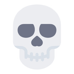 Skull icon vector image. Can be used for Fairytale.