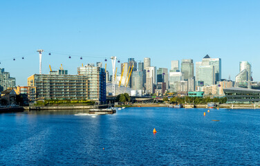 Fototapeta premium A View Of The Cityscape Of London, in the United Kingdom
