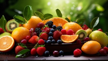 Fresh Fruits From Harvest