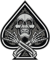 ace of spades with skill