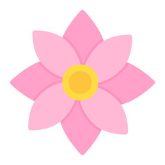 Orchid icon vector image. Can be used for Rainforest.