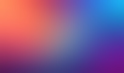 Red blue violet gradient blur abstract background. 