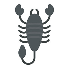 Scorpion icon vector image. Can be used for Rainforest.