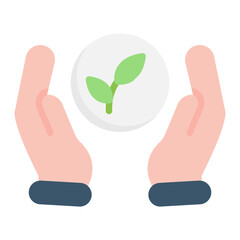 Ecology icon vector image. Can be used for Global Warming.