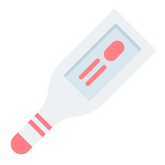 Digital Thermometer icon vector image. Can be used for Nursing.