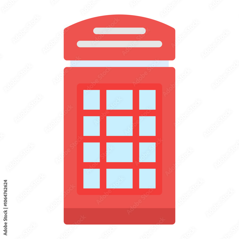 Poster call booth icon vector image. can be used for coworking space.