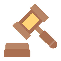 Auction icon vector image. Can be used for Compliance And Regulation.