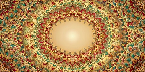 Obraz premium Abstract background featuring a unique and intricate abstract motif design, abstract, background, design, motif, pattern