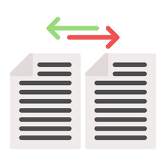 Fototapeta premium Data Transfer icon vector image. Can be used for Compliance And Regulation.