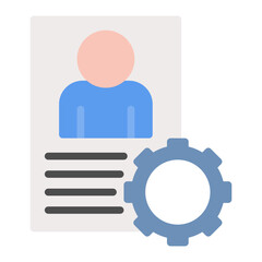 De Identification icon vector image. Can be used for Compliance And Regulation.