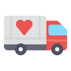 Delivery Truck icon vector image. Can be used for Agriculture.