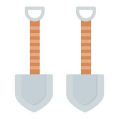 Shovel icon vector image. Can be used for Agriculture.
