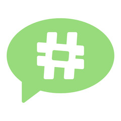 Hashtag icon vector image. Can be used for Video Blog.