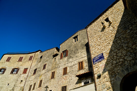 Borgo medievale di Fumone,Frosinone,Lazio,Italia