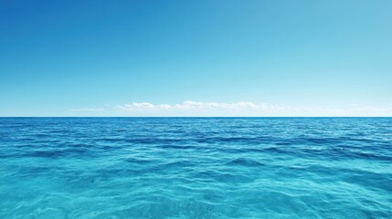 Obraz premium Serene Blue Ocean