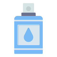 Bottle icon vector image. Can be used for Cosmetology.