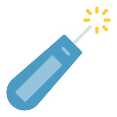 Laser Therapy icon vector image. Can be used for Cosmetology.