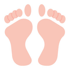 Footprint icon vector image. Can be used for Crime Investigation.