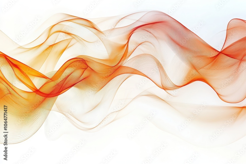 Poster dynamic abstract waves and flowing lines creating an energetic background for creative projects and 