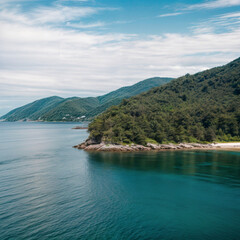 Obraz premium remote island