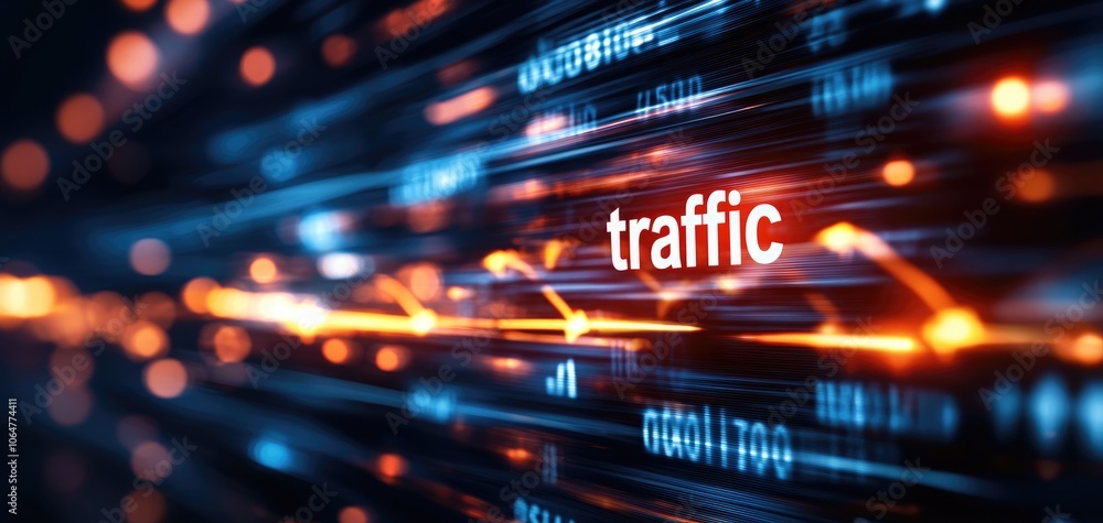 Poster website bounce rate and performance growth visualized with arrows and graphs the word 