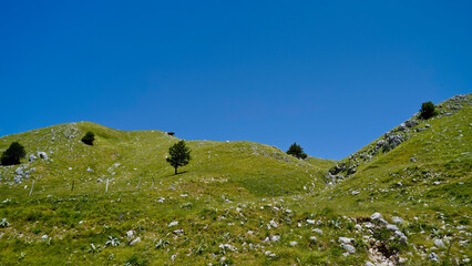 Fototapeta premium Campitello Matese,la strada panoramica SP106,Campobasso,Molise,Italia
