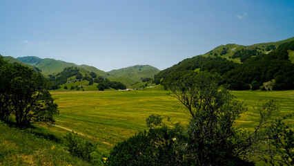 Campitello Matese,la strada panoramica SP106,Campobasso,Molise,Italia