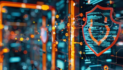 Monitoring suspicious activity on a high tech data security system in a modern server room