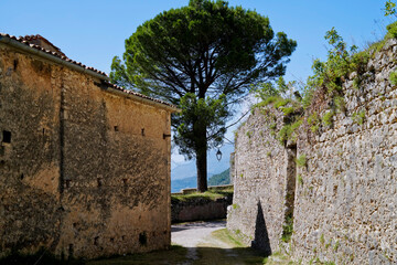 Castello di Vicalvi,panorama,Frosinone,Lazio,Italia