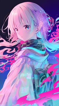 アニメスタイル 　japanese anime style