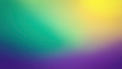 Obraz premium Colorful Gradient Background with Smooth Transition from Warm Yellow to Cool Green and Deep Purple, Ideal for Modern Digital Design, Web Banners, Presentations, and Creative Visual Projects