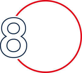 step 8
circle