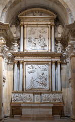 Capilla clasicista de los Vigiles, siglo XVII, en la catedral de Oviedo, España