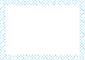 シンプルな水玉模様の背景