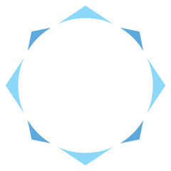 円環の飾りのある背景 © tainookashiratuki