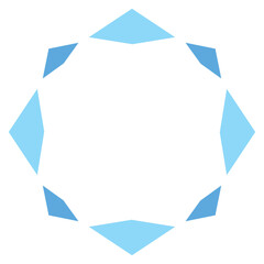 円環の飾りのある背景 © tainookashiratuki