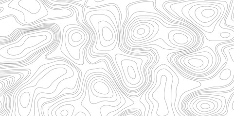 Contour lines background. Topographic map contour background. The concept of a conditional geography scheme and the terrain path.