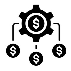 Capital Structure Icon