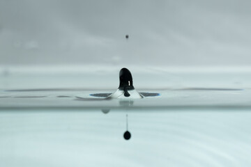 farbe tropfen wasser schwarz